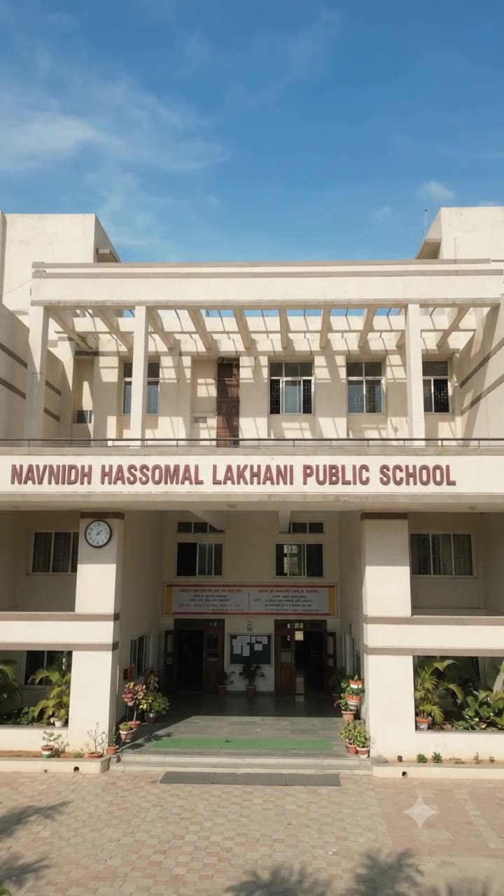 Drone View of Our School Building